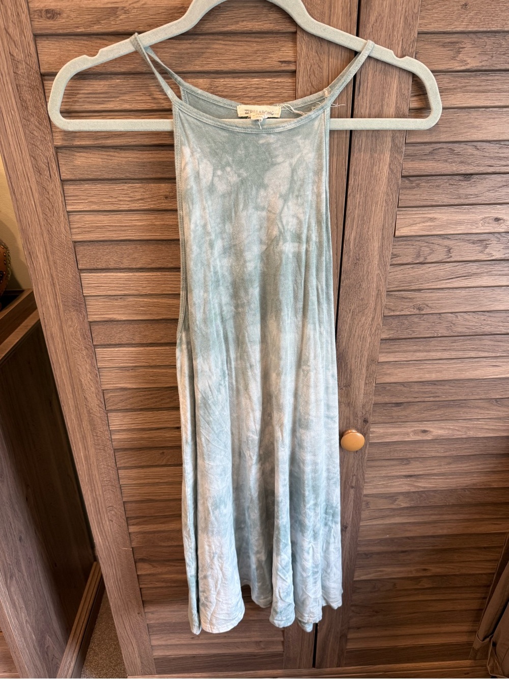 Billabong Light Blue Tie-Dye Dress